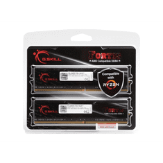 G.Skill 16GB 2400MHz DDR4 RAM Fortis for AMD CL15 (2X8GB) (F4-2400C15D-16GFT) (F4-2400C15D-16GFT)