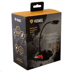 Yenkee YMC 1040 SCOUT asztali mikrofon fekete (YMC 1040 SCOUT)