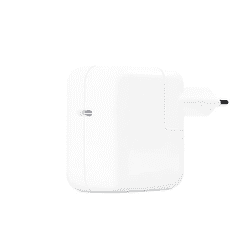 Apple USB-C hálózati adapter 30W fehér (MY1W2ZM/A) (MY1W2ZM/A)