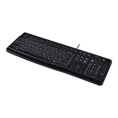 Logitech K120 Corded Keyboard billentyűzet USB QWERTY Angol Fekete (920-002508)