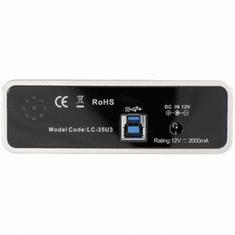 LC Power 8cm SATA USB3 black (LC-35U3)
