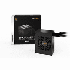 Be quiet! SFX POWER 3 450W tápegység 20+4 pin ATX Fekete (BN321)