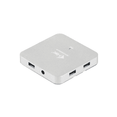 Metal Charging USB 3.0 Hub 7 port + power adapter (U3HUBMETAL7) (U3HUBMETAL7)