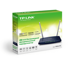 TPLINK Archer C50 vezetéknélküli router Fast Ethernet Kétsávos (2,4 GHz / 5 GHz) Fekete (ARCHERC50)