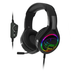 Spirit of Gamer PRO-H8 RGB mikrofonos fejhallgató fekete (MIC-PH8) (MIC-PH8)