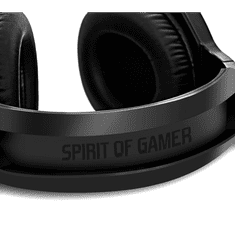 Spirit of Gamer XPERT-H900 vezeték nélküli mikrofonos fejhallgató fekete (MIC-XH900) (MIC-XH900)