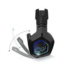 Spirit of Gamer XPERT-H900 vezeték nélküli mikrofonos fejhallgató fekete (MIC-XH900) (MIC-XH900)