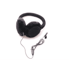 Media-tech MT3550 Magicsound NS-1 Winter mikrofonos fülmelegítős fejhallgató fekete (MT3550)