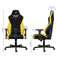 Nitro Concepts S300 Astral Yellow - fekete/sárga (NC-S300-BY)