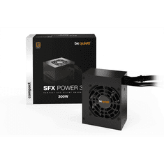 Be quiet! SFX POWER 3 300W tápegység 20+4 pin ATX Fekete (BN320)