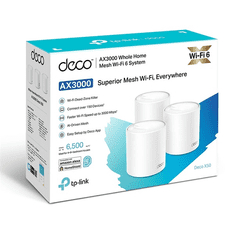 TPLINK Wireless Mesh Networking system AX3000 DECO X50 (3-PACK) (DECO X50(3-PACK))