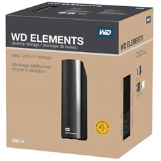 Elements Desktop 3.5" 4TB 5400rpm 64MB USB 3.0 (WDBWLG0040HBK-EESN)