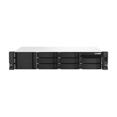 QNAP TS-864EU-RP-8G tárolószerver NAS Rack (2U) Ethernet/LAN csatlakozás Fekete (TS-864eU-RP-8G)