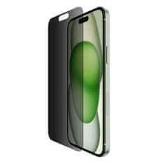 Belkin SCREENFORCE TemperedGlass Privacy Anti-Mikrobiális védőüveg iPhone 15 Plus / iPhone 14 Pro Max készülékhez