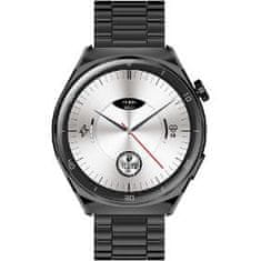 Garett Smartwatch V12 Fekete acél
