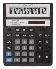 Rebell BDC712BK BX asztali számológép - 12 számjegy, dönthető kijelző, fekete színű