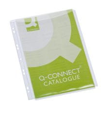 Q-Connect Euroborítók U a katalógusokhoz - A4, PP, 200 mic, 5 db