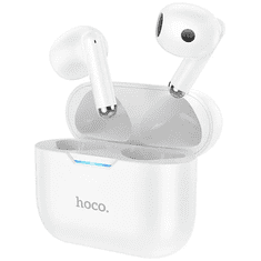 Bluetooth sztereó fülhallgató, v5.3, TWS, töltőtok, érintés vezérlés, zajszűrővel, Hoco EW34, fehér