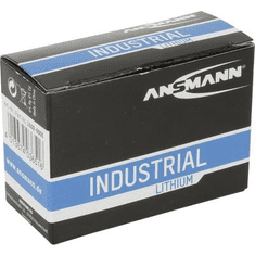 Ansmann Mikroelem AAA, lítium, 1,5V 3000 mAh, 10 db, Industrial LR06, AA, LR6, AAB4E, AM3, 815, E91, LR6N (1502-0005)