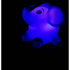 Ansmann LED-es éjszakai fény, elefánt, kék, 1800-0017-510 (1800-0017-510)