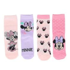 Disney Minnie egér zokni szett/4db pasztell színek 23-26