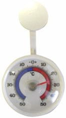 Öntapadós kültéri hőmérő, - 50 °C-tól + 50 °C-ig, 7,1 x 2 cm, 7,1 x 2 cm