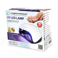 Esperanza EBN005, Amethyst, 54W, 36 LED, Körömlakkszárító műkörömépítő lámpa
