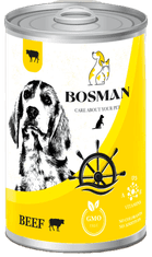 Bosman felnőtt kutyáknak marhahússal 12x1240g