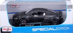 Maisto Matt fekete Audi R8 GT modell 1:18