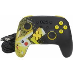 Power A Enhanced Wireless, Nintendo Switch, Pokémon: Pikachu 025, Vezeték nélküli kontroller