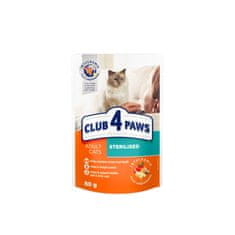 Club4Paws Premium sterilizált macskáknak - 24x80g