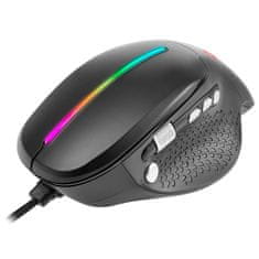 Tracer Snail, GameZone, 6400 DPI, RGB háttérvilágítás, USB, Optikai, Fekete, Vezetékes egér