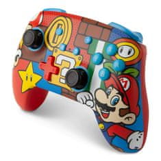 Power A Enhanced Wireless, Nintendo Switch, Mario Pop, Vezeték nélküli kontroller