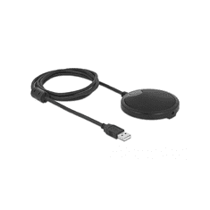 DELOCK USB Kondensator Mikro Omnidirektional für Konferenzen (20672)