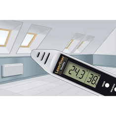 Laserliner Levegő hőmérséklet és páratartalom mérő higrométer ClimaPilot 082.034A (082.034A)