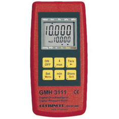 GREISINGER GMH 3111 barométer, nyomásmérő műszer 0,0025 - 1000 bar (600677)