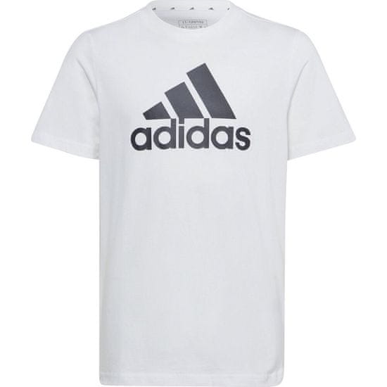 Adidas Póló fehér Essentials Big Logo Cotton Tee Jr