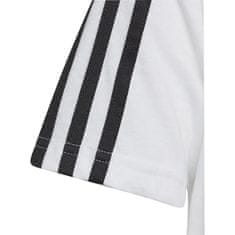 Adidas Póló fehér S Essentials 3-stripes Cotton Tee Jr