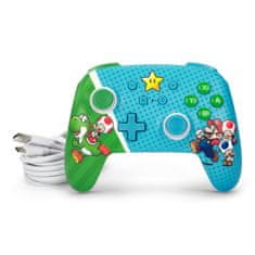Power A Enhanced Wireless, Nintendo Switch, Mario: Super Star Friends, Vezeték nélküli kontroller
