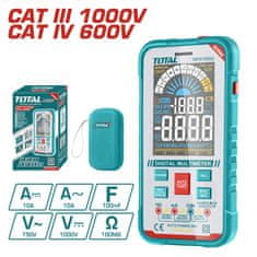 Total CATIII1000V/ CATIV600V/ IND digitális multiméter (TMT475052)