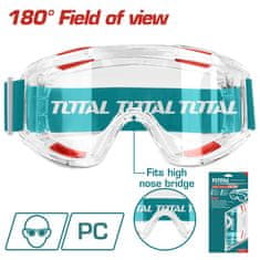 Total Védőszemüveg 180/ PVC (TSP309)