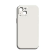TKG Telefontok iPhone 14 - fehér szilikon hátlap tok