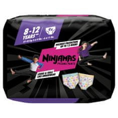 Pampers Ninjama pizsamanadrág Hearts, 9 db, 8 év, 27kg-43kg