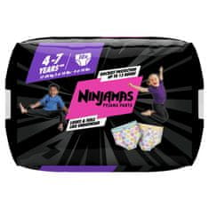 Pampers Ninjama pizsamanadrág Hearts, 10 db, 7 év, 17kg-30kg