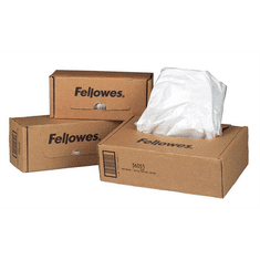 Fellowes Hulladékgyűjtő zsák iratmegsemmisítőhöz, 38 literes kapacitásig (IFW36052) (IFW36052)