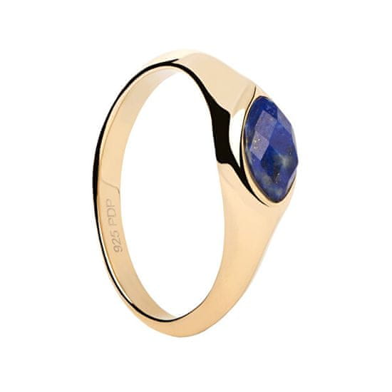 PDPAOLA Aranyozott gyűrű Lapis Lazuli Nomad Vanilla AN01-A49