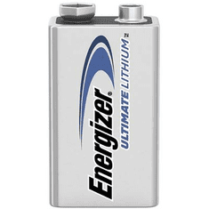 Energizer 9V-os elem, lítium, 9V, 6LR61, 6LR21, 6AM6, 6LP3146, MN1604, A1604, E Block, LR22 (635236)