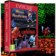 Blaze Evercade #27, Alwa’s Awakening 8-Bit Edition/Cathedral, 2in1, Retro, Multi Game, Játékszoftver csomag