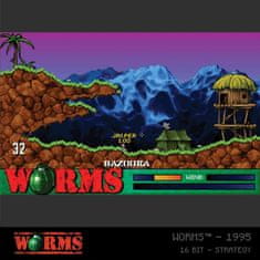 Blaze Evercade #18, Worms Collection 1, 3in1, Retro, Multi Game, Játékszoftver csomag