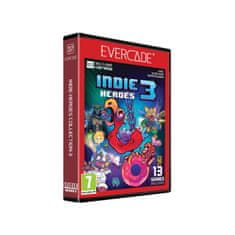 Blaze Evercade #37, Indie Heroes 3, 13in1, Retro, Multi Game, Játékszoftver csomag